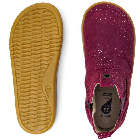 Bobux Iwalk Jodphur Boot Boysenberry Starburst 620858 CLEARANCE